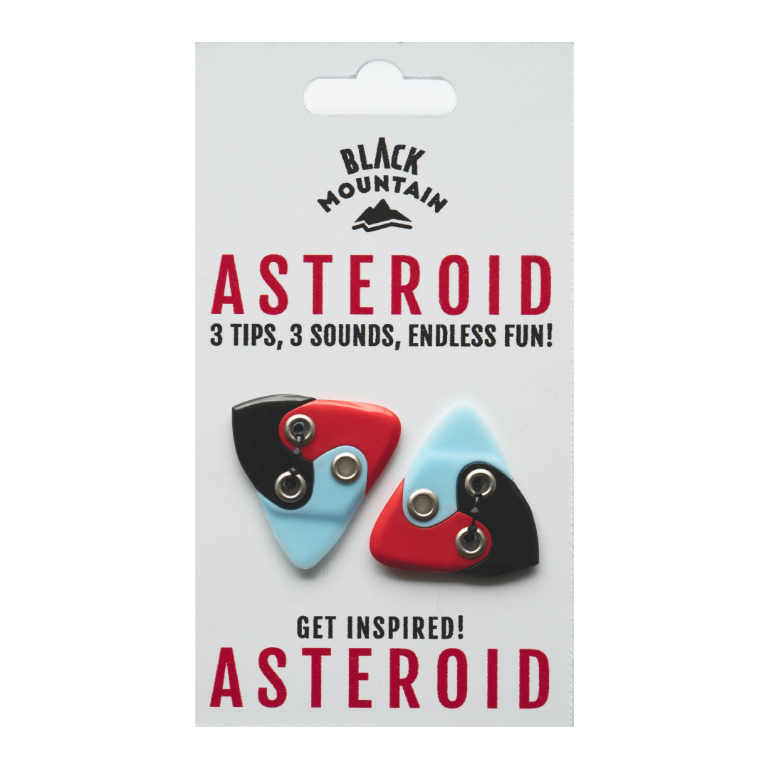 Set of 2 Asteroid Picks on Hanging Packaging